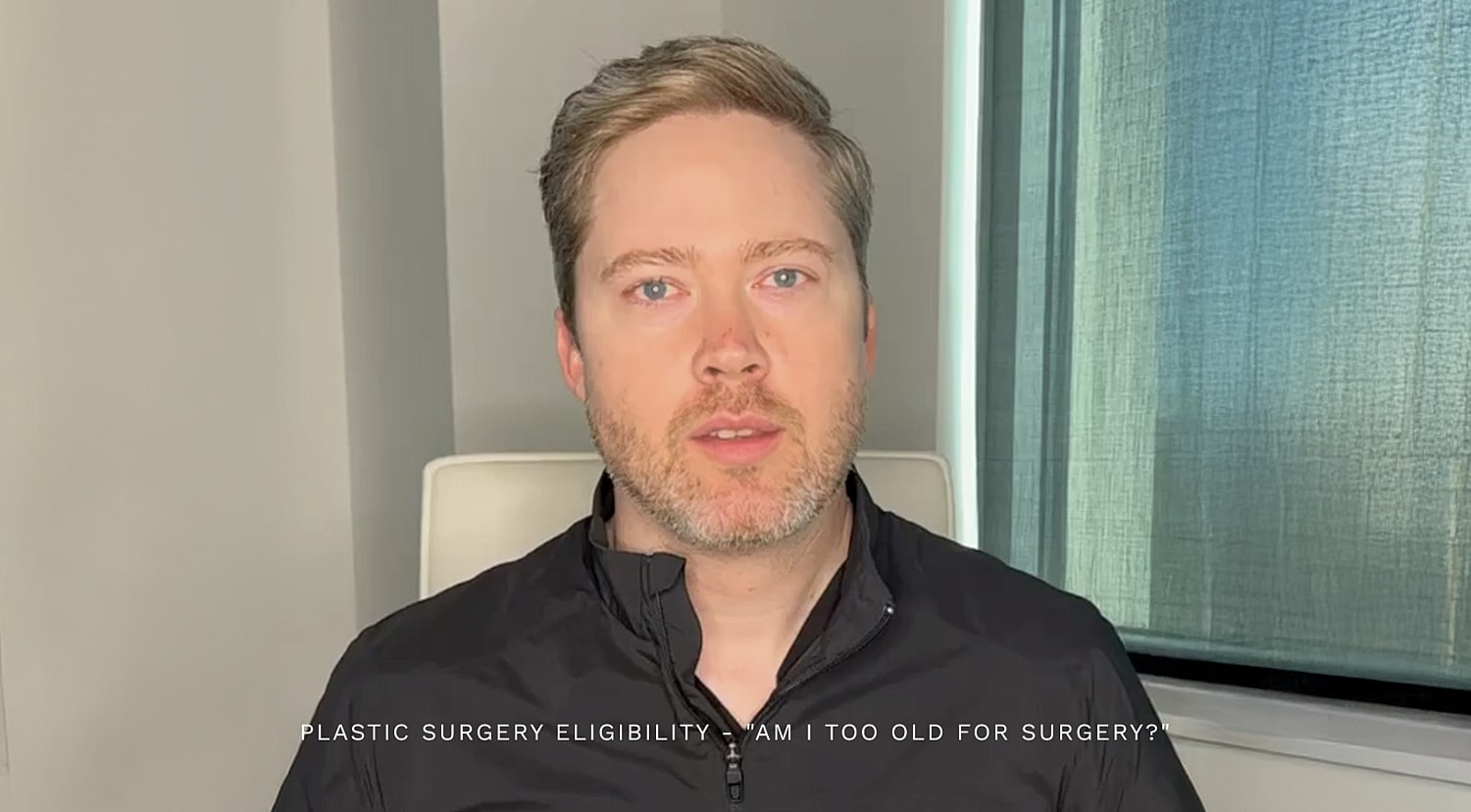 Man discussing age and personal growth importance.