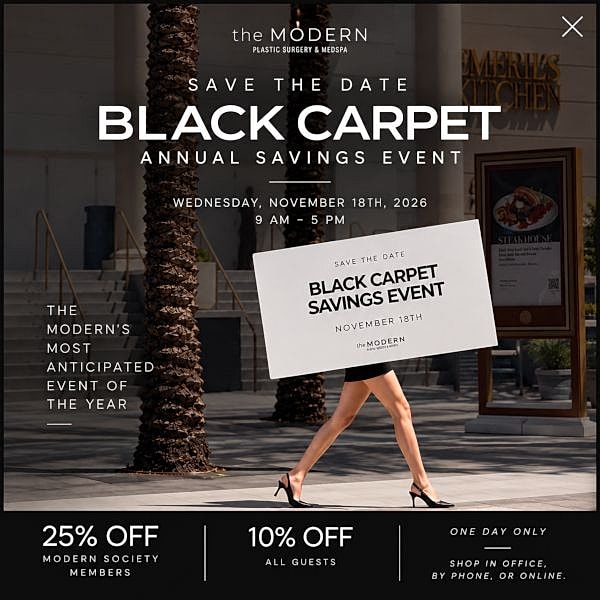Black Carpet Savings Event, November 18th, 2026
