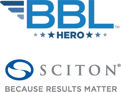 BBL Hero Logo and Sciton logo