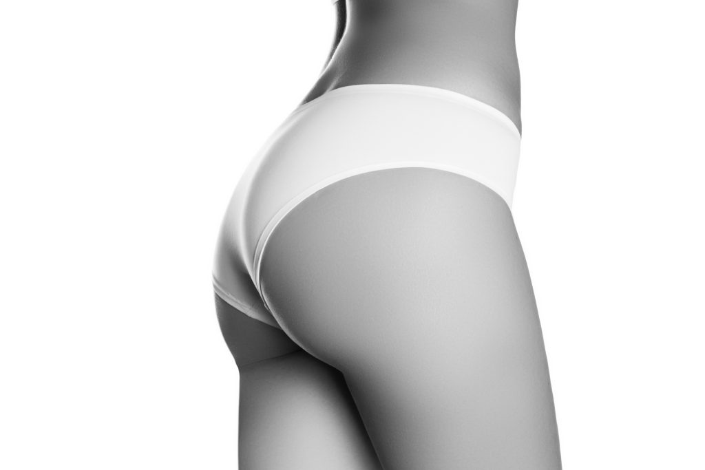 female buttocks